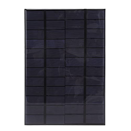 12V 4.2W Polysilizium-Epoxid-Solarpanel, Schalter und Steckdosen Solarplatten Mini-Solarenergie-Panel Solar-Epoxy-Panel DIYMini Gekapseltes Solarzellen-Ladegerät von Marhynchus