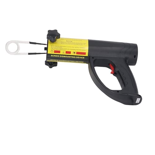 1500 W Flammenloses Magnetisches Induktionsheizgerät-Set, 6 Spulen, Rostiges Schraubenmutter-Buster-Werkzeug (EU-Stecker 220 V) von Marhynchus
