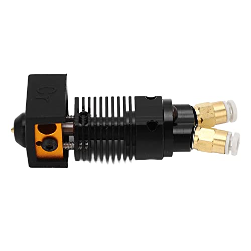 3D-Drucker Montierter Extruderkopf 2 in 1 Out Double Gear Aluminiumlegierung 3D-Drucker-Extrusionskopf für Ersatz- Ender 3 3D-Drucker von Marhynchus