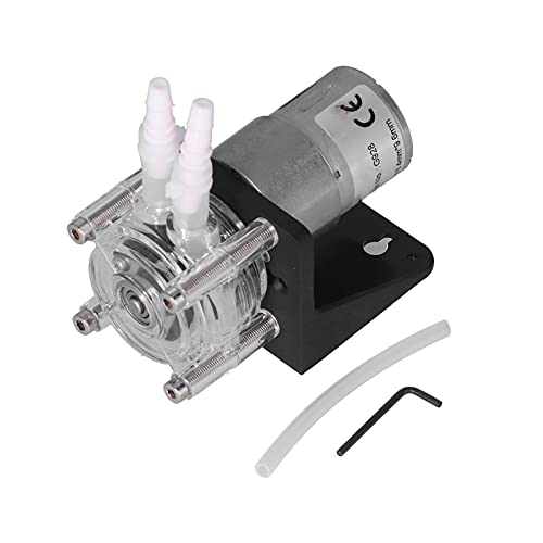 500 Ml/Min G928 Peristaltikpumpe, Pumpe Dosierpumpen Pumpe Dosierpumpen 3 Rollen Flüssigkeitsdosierpumpen mit Großem Durchfluss und Silikonschlauch Starke Saugschlauchpumpe(12V),Dosierpumpen von Marhynchus