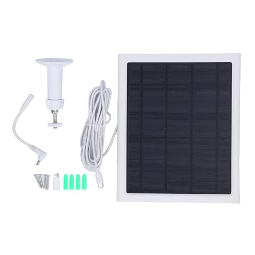 6W Solarladegerät für ARLO -Kamera Monokristalline Siliziumplatte IP66 Water Proof Typ C und Micro -USB für den Außenbereich Im Freien (CSP6W-T-W) von Marhynchus