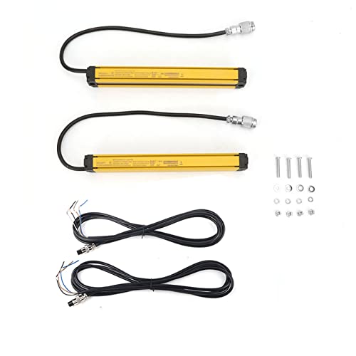 Automatisierungsgeräte, Lichtvorhang-Sensorschalter, Lichtgitter-Sicherheitsgerät, Sicherheitslichtgitter-Sensor DC10-30V, Einweg-Atemschutzgeräte (4 Strahlen BEM0440-C-120NB) von Marhynchus