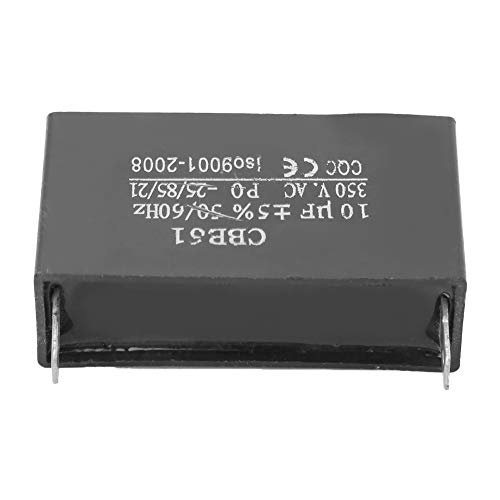 CBB61-Kondensator Deckenventilator-Kondensator-Generator-Kondensator, Elektronisches Bauteil Kapazität Passive Bauteile Kondensatoren Startkondensator für Wasserpumpenmotor-Generator 350 VAC 10 UF von Marhynchus