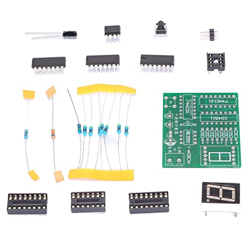 DIY-Zähler-Kit, Dezimalzähler-Kit, ABS-Trainingszähler, Teile, Elektronisches Projekt, Lehranzug für Schulen, Haushaltsarbeitsplatten und Fliesenfarbe DIY-Zähler-Kit, Dezimalzähler-Kit, ABS-Trainingszähler, Teile, Elektronisches Projekt, Lehranzug für Schulen, Haushaltsarbeitsplatten und Fliesenfarbe von Marhynchus
