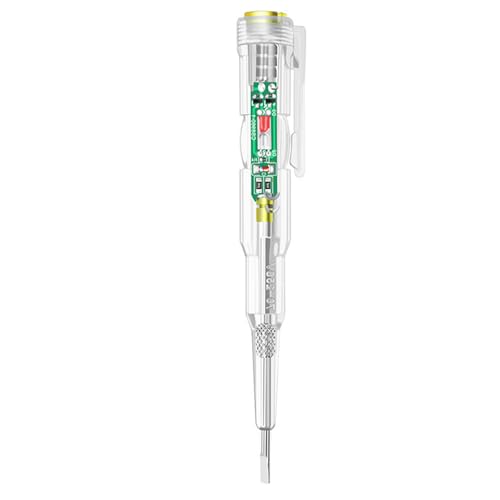 Elektrischer Teststift, Multifunktionaler Intelligenter Induktionserkennungsschraubendreher, Elektronischer Messstromtester, Leistungstester von Marhynchus