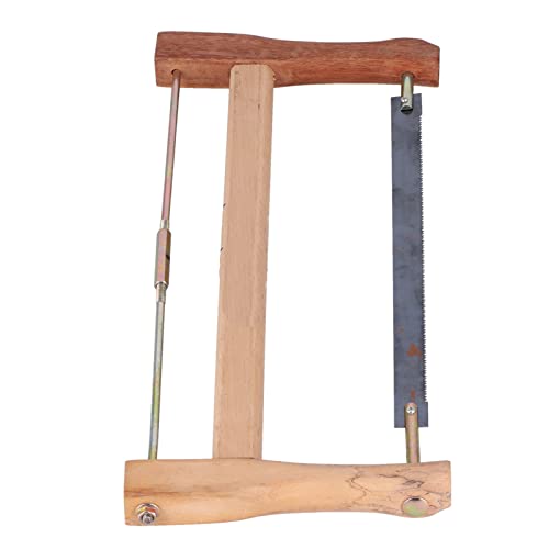 Gattersäge, Teakholz-Handsägen, Schneid- und Schlagwerkzeuge Sägeblatt Klingenersatz Carpenter Hand Bow Holzschneidewerkzeug, Tragbare Gattersäge Zum Schneiden von Holz(400mm),Sägeblatt von Marhynchus
