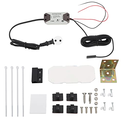 Intelligente Garagensteuerung, App-Steuerung, WLAN, Garagentoröffner, Fernbedienung, 100–240 V für Zuhause (EU-Stecker) von Marhynchus