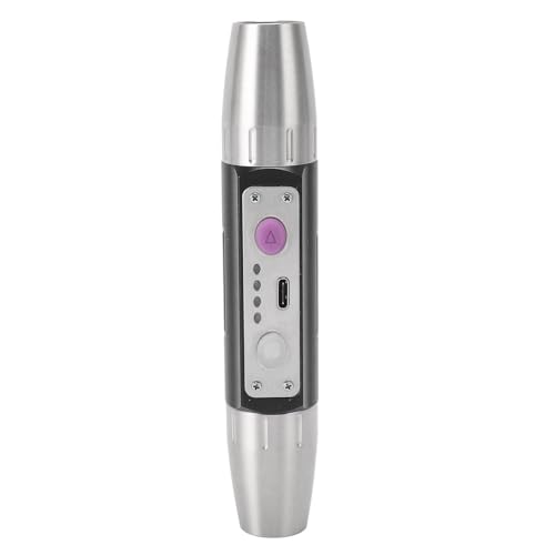 Jade -Beurteilung Licht, Jade -Beurteilung Lichtschmuck Identifikation Doppelende 4 Lichtquellen USB Wiederaufladbare Experte Jade Taschenlampe, Taschenlampe von Marhynchus