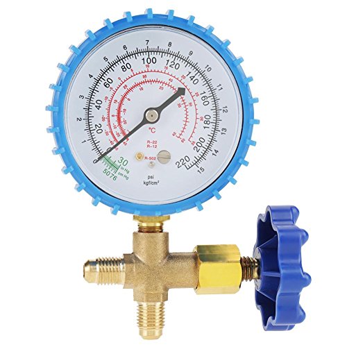 Klimaanlage Manometer für, Tester und Detektoren Multimeter Kältemittel nachfüllen Fit für R410A R22 R134A R404A von Marhynchus