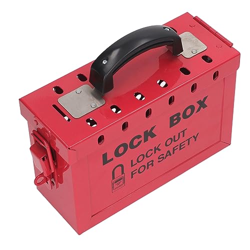 Lockout-Tagout-Box, Lockout-Tagout-Box, Tragbare Sicherheitsgruppen-Schließbox für OSHA-Konformität, Vorhängeschlösser mit Schlüssel von Marhynchus