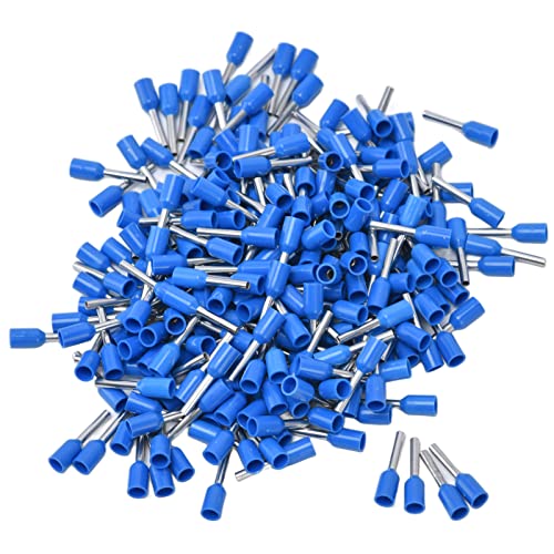 Marhynchus 1000 PCS Langable Isoliertes Ferrule Electrical Pin Crimp Terminals Kit für Mehrere Anwendungen in Maschinen und Haushaltsgeräten, Kupfer + PVC -Material (E7508) von Marhynchus