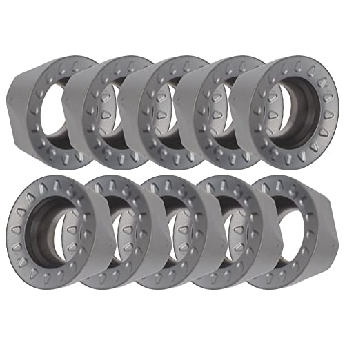 Marhynchus 10pcs Insert Cutter, Metallfahrzeugschneidwerkzeuge Set Kit CNC Carbid Inserts Indexierbare Beschichtung, Zum Drehen und Mahlen von Weichem und Harten Holz, mit Maschinenclip -Design, von Marhynchus