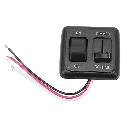 Marhynchus 12V DC -Schalter Dimmerschalter Dimmer -Schalter Rotationsschalter mit Speicherfunktion für LED -Halogen -Glühleuchten Im RV -Auto -LKW -Boot Marhynchus 12V DC -Schalter Dimmerschalter Dimmer -Schalter Rotationsschalter mit Speicherfunktion für LED -Halogen -Glühleuchten Im RV -Auto -LKW -Boot von Marhynchus