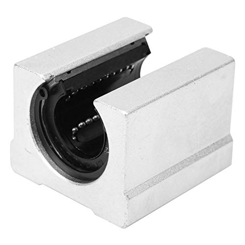 Marhynchus 2PCS SBR20UU Open Linear Motion Kugellager Gleitblock Linear Motion Block aus Aluminiumlegierung von Marhynchus