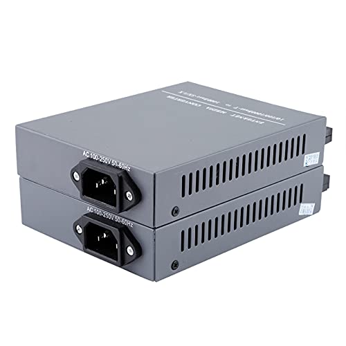 Marhynchus 2PCS SC10/100/1000M Gigabit Fibre Media Converter 1000Base-SXLX-Faser für Gigabit Center für Medienkonverterdaten Marhynchus 2PCS SC10/100/1000M Gigabit Fibre Media Converter 1000Base-SXLX-Faser für Gigabit Center für Medienkonverterdaten von Marhynchus