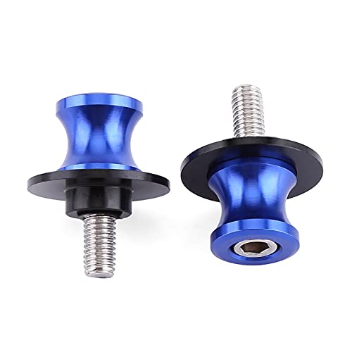 Marhynchus 2pcs Motorradschwung Arm Spulen CNC Slider Stehen Hart Anodierte CNC -Aluminiumlegierung mit Angehobenen Lippen und O -Ringen für 6 Mm 8 Mm 10 Mm Schwingungspulen (6mm blau) von Marhynchus