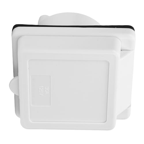 Marhynchus 30 Amp RV Power Inlet Box 30A Shore Power Einlass NEMA L5-30P mit Wetterfestem Abdeckung für Wohnmobil-Wohnmobile Anhängerboot Marine Outdoor Nutzung von Marhynchus