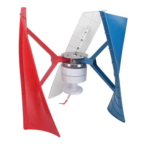 Marhynchus 300W Vertikaler Windturbinengenerator Tragbarer Windstromgenerator Hauswindmill -Kit mit Spiralblättern und Controller für Bootskabinen Hausgeschäft Marhynchus 300W Vertikaler Windturbinengenerator Tragbarer Windstromgenerator Hauswindmill -Kit mit Spiralblättern und Controller für Bootskabinen Hausgeschäft von Marhynchus