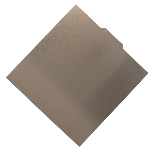 Marhynchus 3D-Drucker Doppelseitig Strukturiertes PEI-Blatt 330x330mm Magneta Federstahl-Stahl-Bauplatte mit Diamant-Peo-Beschichtung für Qidi X-Maximum 3 FLSU XY Troxy X3S X5SA Pro Geetch Marhynchus 3D-Drucker Doppelseitig Strukturiertes PEI-Blatt 330x330mm Magneta Federstahl-Stahl-Bauplatte mit Diamant-Peo-Beschichtung für Qidi X-Maximum 3 FLSU XY Troxy X3S X5SA Pro Geetch von Marhynchus