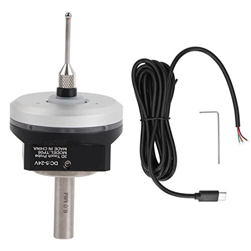 Marhynchus 3D Edge Finder, Befestigen von Teilen Andere Positionierungsteile Zubehör Geräte Entfernungsmesser High Accuracy Edge Locator Wolframstahlkugel für Mach 3 CNC-Ausrüstung DC 5V Bis 24V von Marhynchus