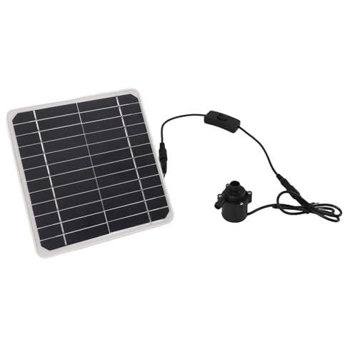 Marhynchus 50 W Solarwasserpumpe Kit mit Energiespeicher für den Kontinuierlichen Betrieb, für Vogelbadfische, ABS -Material Marhynchus 50 W Solarwasserpumpe Kit mit Energiespeicher für den Kontinuierlichen Betrieb, für Vogelbadfische, ABS -Material von Marhynchus