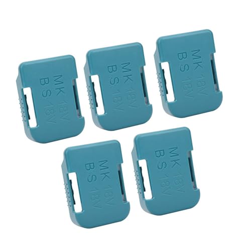 Marhynchus 5PCS -Unterstützung für die Lagerung von Lithiumbatterien für 18 V - Batterien vor Ort Stark Blockieren Bequem Zum Transport von Ersatzbatterien ABS + PC Materialien Schwarz Größe: 9,5 X Marhynchus 5PCS -Unterstützung für die Lagerung von Lithiumbatterien für 18 V - Batterien vor Ort Stark Blockieren Bequem Zum Transport von Ersatzbatterien ABS + PC Materialien Schwarz Größe: 9,5 X von Marhynchus