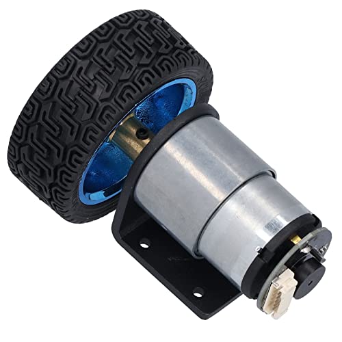 Marhynchus 6 MM MM Game Speed ​​Engine mit Montageunterstützung für Smart Car Roboter DC6V JGB37-520 Lebensleben Kupfer Cool (100RPM) von Marhynchus