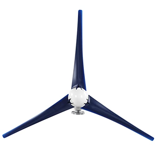 Marhynchus 800W Kleine Windgenerator Turbinen -Kit Starke Windergieauslastungsrate für Marine -Hausladungen, Anwendbar für Boote und Hütten (24V) von Marhynchus