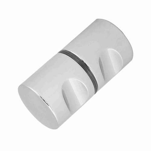 Marhynchus Aluminiumlegierung Verchromtem Pull Griff Badezimmer Duschglas-Türknauf für Glastür von 4~16 Mm in Dicke (Aluminiumlegierung *3) von Marhynchus