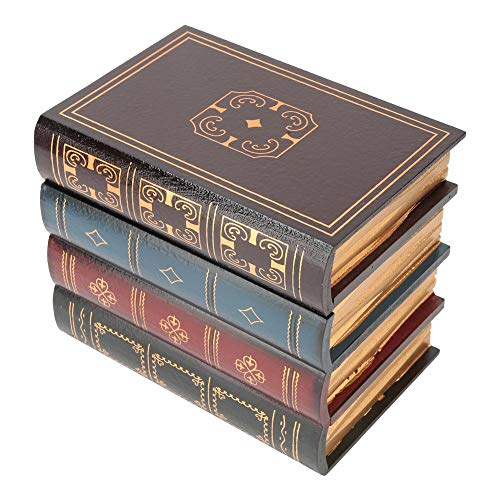 Marhynchus Buch Form Aufbewahrungsbox, Europäischen Stil Dekorative Box Gefälschte Buch Box Geheimnis Versteckte Box Regal Dekoration(#2) von Marhynchus