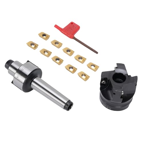 Marhynchus CNC Face Frening-Werkzeug-Gesichtsmühle Set 400R-50-22 mit 10 APMT1604 Carbid-Einsätzen für eine Präzise Raue Ebene Stepped Bearbeitung von Marhynchus