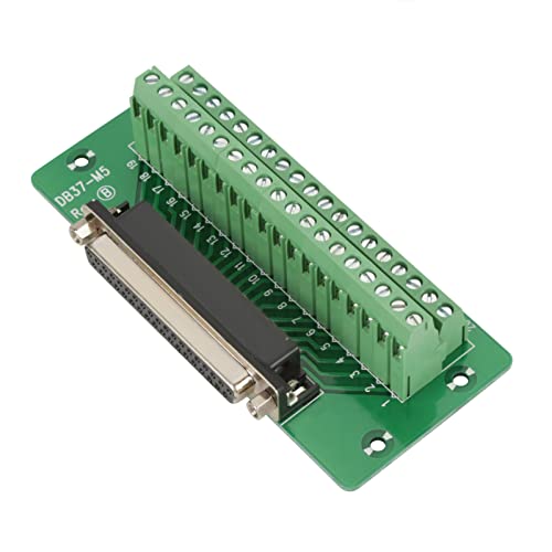 Marhynchus DB37 Board, DB37-M5-B DIN-Schienenmontage-Schnittstellenmodul, Stecker/Buchse, Board mit Halterung, Anschlüssen, Io-Modulen (Weiblicher Kopf) von Marhynchus