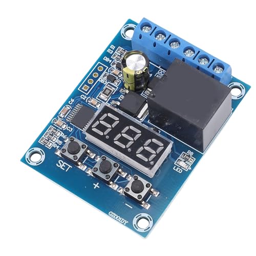 Marhynchus DC 12V Spannungsrelaismodul 0-99.9V Überwachungsbereich mit LED-Anzeige Obere Untergrenze für Industrielle Automatisierungsstromsysteme Marhynchus DC 12V Spannungsrelaismodul 0-99.9V Überwachungsbereich mit LED-Anzeige Obere Untergrenze für Industrielle Automatisierungsstromsysteme von Marhynchus