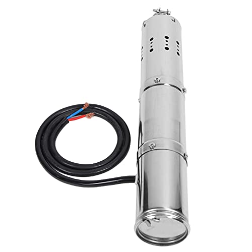 Marhynchus DC Tauchpumpe, Bürstenlose Tauchpumpe 12V Solar Deepwell Pumpe Kit Bürstenlose Große Wasserpumpe, Permanente Magnete Sumpfpumpen, Einfach mit Solarpanel zu Verbinden (S123T-20) von Marhynchus