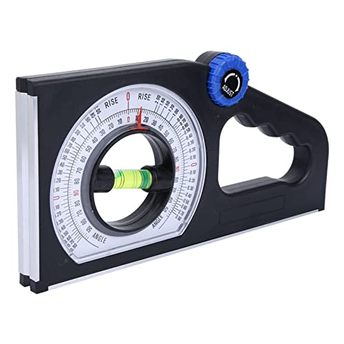 Marhynchus DIGH DIAL NUMPER Slope Winkelmessgerät Leicht zu Lesen Ergonomisches Griff Design für Ingenieurkonstruktionsinnendekorationsprojekte ohne Magnetismus mit Magnetismus (Magnetisch) von Marhynchus