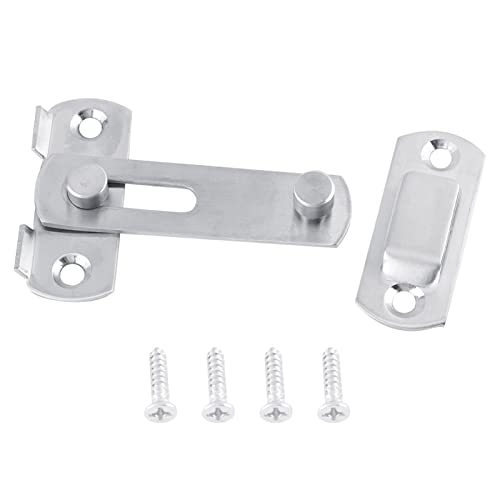 Marhynchus Delicate Edelstahl Hasp -Schloss für Fensterschrank, Einfach zu Installieren, Neuartiges Design, Geeignet für Badezimmermöbel Marhynchus Delicate Edelstahl Hasp -Schloss für Fensterschrank, Einfach zu Installieren, Neuartiges Design, Geeignet für Badezimmermöbel von Marhynchus