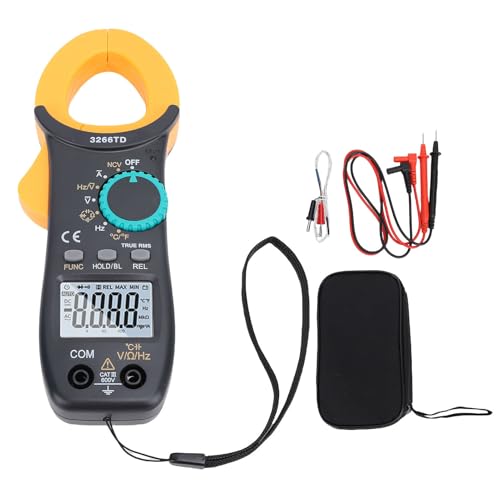 Marhynchus Digitaler Klemm Zähler 3999 Zählt TRMS Auto Ranging Multimeter Berührungs Loser Spannungs Tester NCV-Detektor Wechselstrom-Spannungs-Kondensator Widerstand Diode-Prüfung mit Marhynchus Digitaler Klemm Zähler 3999 Zählt TRMS Auto Ranging Multimeter Berührungs Loser Spannungs Tester NCV-Detektor Wechselstrom-Spannungs-Kondensator Widerstand Diode-Prüfung mit von Marhynchus