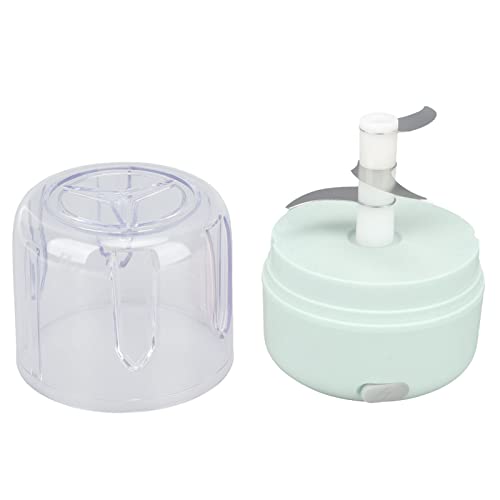 Marhynchus Elektrischer Knoblauchhacker Großer Kapazität Leistungsstärkerem Motor Edelstahl Food Processor für Schnelle Mahlzeiten 250 Ml (GREEN) von Marhynchus