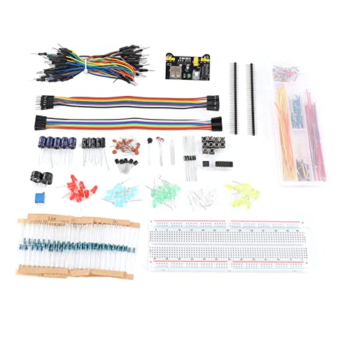 Marhynchus Elektronikkomponente. Sortiment Compatible Fun Fun Set mit 830 Loch Breadboard für R3 - Geeignet für Studenten Marhynchus Elektronikkomponente. Sortiment Compatible Fun Fun Set mit 830 Loch Breadboard für R3 - Geeignet für Studenten von Marhynchus