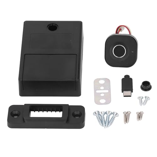 Marhynchus Fingerabdruckschrank Schloss App Keyless Schubladen Schloss Möbelschrank Schloss mit USB-Schlüssel für Holzschränke in Home Office 0,47-0,62 Zoll Marhynchus Fingerabdruckschrank Schloss App Keyless Schubladen Schloss Möbelschrank Schloss mit USB-Schlüssel für Holzschränke in Home Office 0,47-0,62 Zoll von Marhynchus