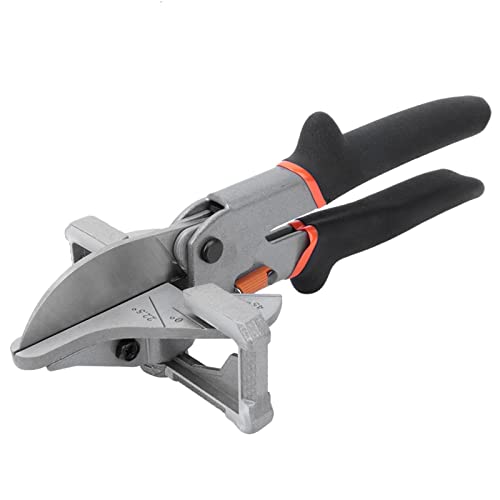 Marhynchus Grundlegende Schere Mehrere Hohe Kohlenstofffunktionen 0~135 Grad Eckmesser, Geeignet für Flexible Verpackungen und Ausgezeichneter Kleber, Ergonomisches Design des Griffs von Marhynchus