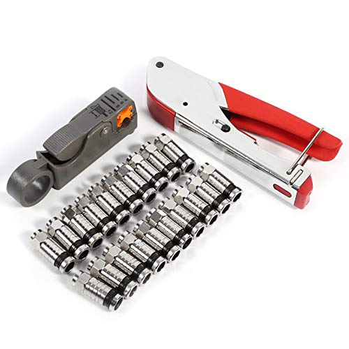 Marhynchus H -Anschlussanschließungsregistrierung Terbates Leichte Koaxialkompressionssatz für RG59 RG58 RG58 Stripper Handyman Kabel Marhynchus H -Anschlussanschließungsregistrierung Terbates Leichte Koaxialkompressionssatz für RG59 RG58 RG58 Stripper Handyman Kabel von Marhynchus