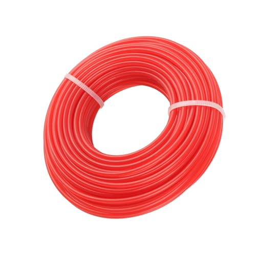Marhynchus Hocheffizienz, Verschleiß-resistente Trimmerlinie, Nylon-Rundlinie für Bürstenschneider, Low-Rausch-Strimmerkabel mit Plastisches Material für Zusätzliche Aufprallleistung und (Rot 2,4 Marhynchus Hocheffizienz, Verschleiß-resistente Trimmerlinie, Nylon-Rundlinie für Bürstenschneider, Low-Rausch-Strimmerkabel mit Plastisches Material für Zusätzliche Aufprallleistung und (Rot 2,4 von Marhynchus