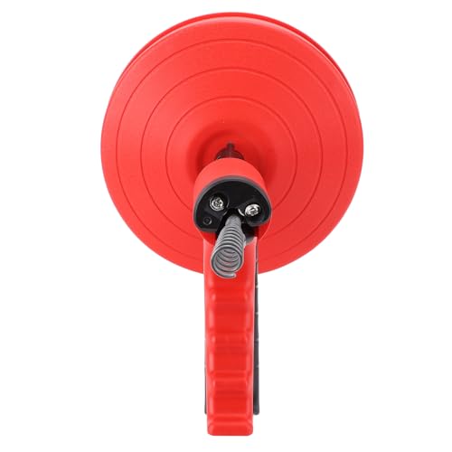 Marhynchus Hochleistungsleitungsschlange Abflussnecker 25ft Handbuch oder Bohrerbetriebsreiniger mit 65 Manganstahlfeder für Waschbecken Badewanne Toilettenküchenrohre 50-75 Mm (5m Frühling) von Marhynchus