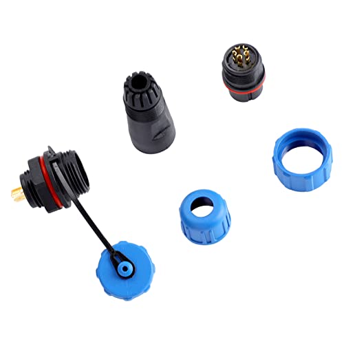 Marhynchus Hochwertiger IP68 SP13 2Pin/3Pin/4Pin/5Pin/6Pin/7Pin/9Pin Wasserdichtes Kunststoff -Stecker -Stecker Steckdosenanschluss für Elektrische Schaltungen (5pol) von Marhynchus