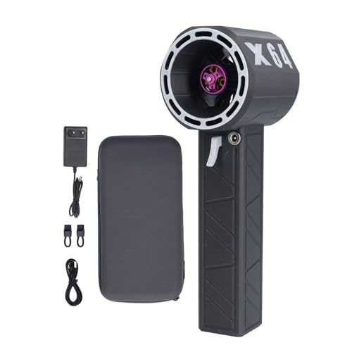 Marhynchus Industriestrahlgebläse Trockner Gebläse 1400 G Schub 64 -mm -bürstenloser Motor Zum Staub von Reinigungsputzflecken mit Intelligenter Temperaturkontrolle (EU-Stecker) von Marhynchus