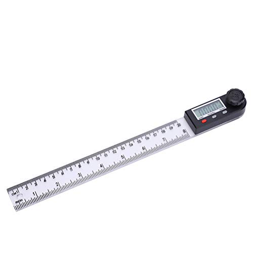 Marhynchus Kunststoff -Digital -Liner Messgerät mit Sperrknopf, Digitaler Goniometer für den Bau des Arbeitsplatzes, ZX PD290 von Marhynchus