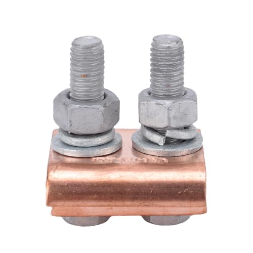 Marhynchus Kupfer Parallel Rillenanschluss Parallelschlitzklemme Doppelschraube M10-Gewinde für 16-120 mm² Drähte mit Hoher Leitfähigkeitsfestigkeit von Marhynchus