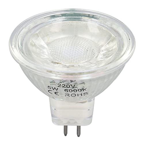 Marhynchus LED Glühbirne,Innenbeleuchtung,Innenbeleuchtung Scheinwerfer Innenbeleuchtung Scheinwerfer Scheinwerfer Innenbeleuchtung Scheinwerfer 5W COB 220V Glas MR16 Birne Dimmbare Spot Glühbirne von Marhynchus