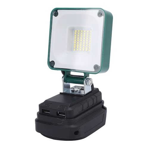 Marhynchus LED -LED -Arbeitslicht Wiederaufladbare LED -Lichtstange Tragbare LED -Lampe 45 LEDs 3400 Lm 180 ° Einstellbare IP67 Wasserdicht mit USB -Anschluss für BL1815 BL1830 BL1840 von Marhynchus